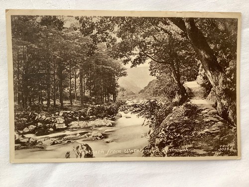 Footpath from watersmeet - footpath,