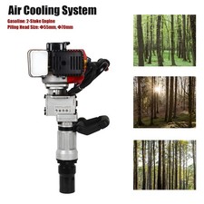 Petrol Fence Post Rammer Pile