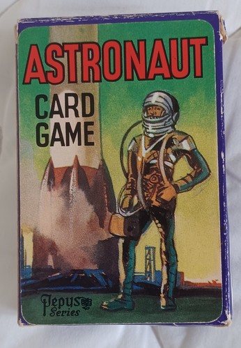 Pepys vintage astronaut card - vintage,