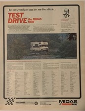 1972 Midas Mini Motorhome