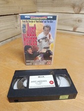Just Heroes VHS Video Box 18+