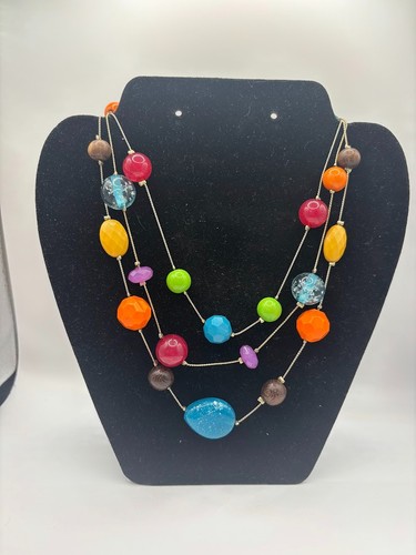 Vibrant multi strand layered - multi,
