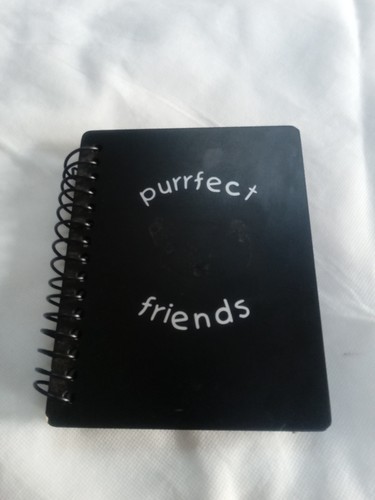 Address book purrfect friends - book,