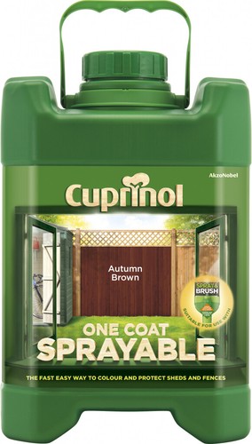 Cuprinol one coat sprayable - coat,