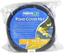 HOZELOCK Pond Protection Net 6 x 10m with 8 Stakes Heavy Duty Woven Mesh Cover