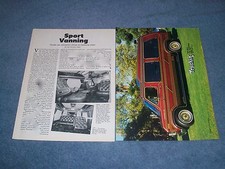 1987 Ford E-150 Custom Van Article "Sport Vanning" Econoline