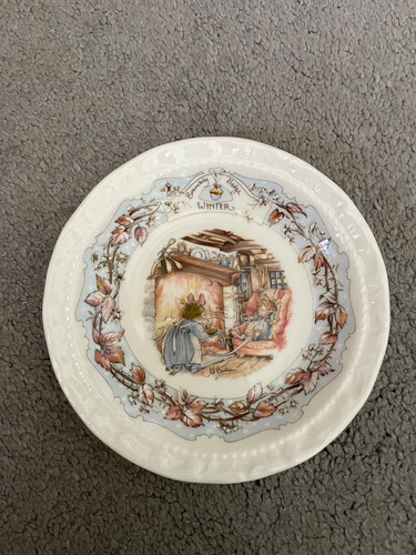 Brambly hedge winter plate - winter, 12