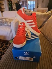 ADIDAS TRIMM TRAB 2019 RED/WHITE BNIBWT MENS UK9.5 US10  Merseyside Liverpool OG