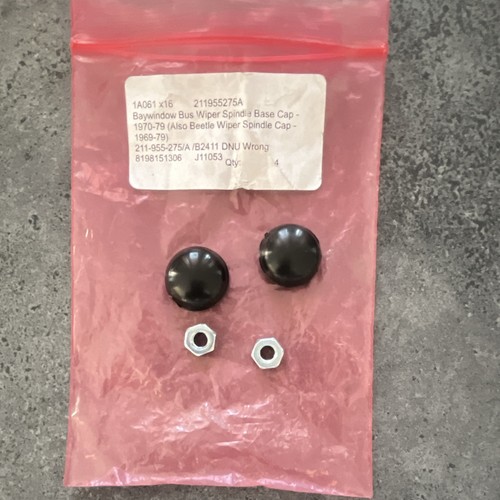 Wiper spindle base - wiper, with