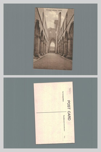 Vintage postcard interior - postcard,