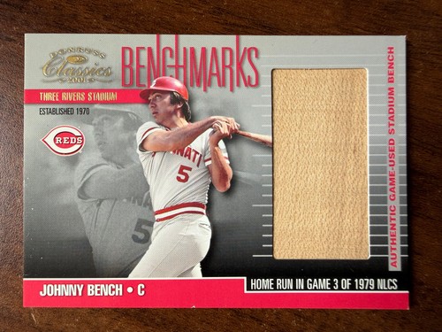 2001 donruss benchmarks - donruss, johnny