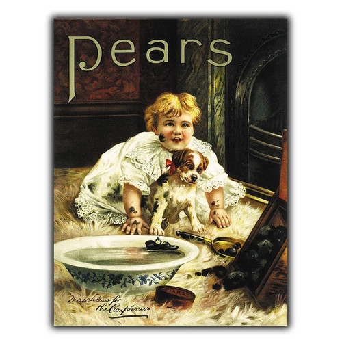 Pears soap metal - pears,
