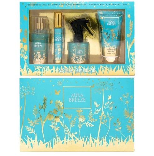 Ladies fragrance gift set aqua - ladies,