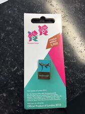2012 London Olympic Taekwondo Mascot Sports Limited Edition Metal Pin