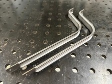 Rear Tub Body Wing Struts MUC9220 STAINLESS steel x2 For Land Rover Defender 90