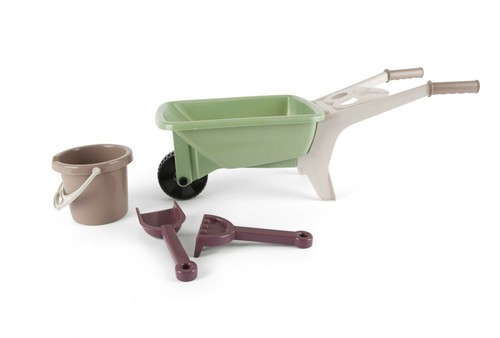 Kids green wheelbarrow - kids,