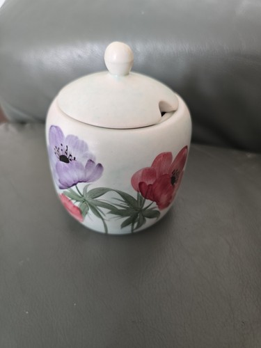 Vintage hand painted poppies - painted,