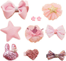 NA 10Pcs Dog Hair Bows Lovely