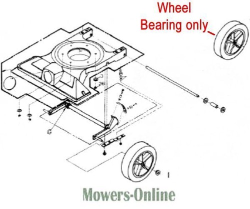 Billy goat wheel bearing - goat, kd