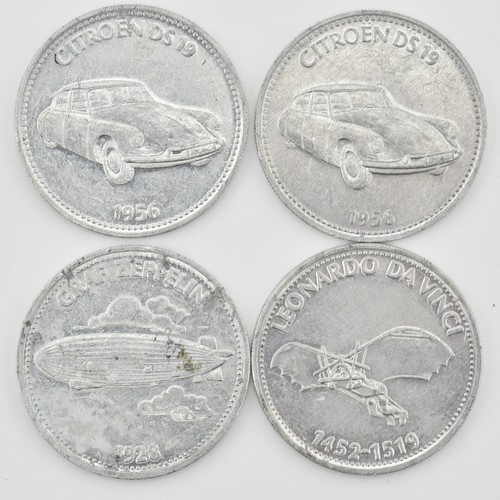 Shell coin tokens - 4x,