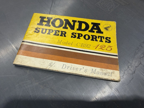 Vintage honda cb92 125 - 125, super