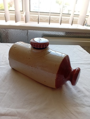 Stoneware hot water bottle - water,