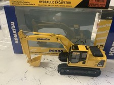 Komatsu PC200 Hydraulic Diecast Excavator/ digger 1:50 Scale Metal Tracks
