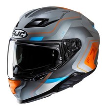 HJC F71 ARCAN BLUE ORANGE GREY