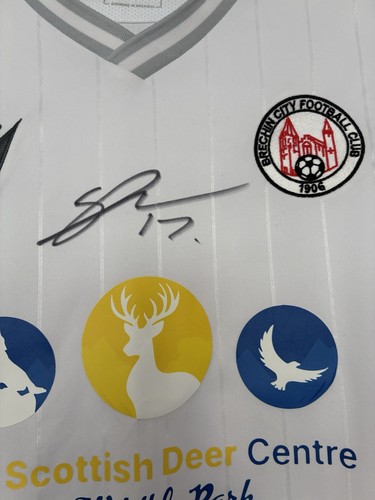 Brechin city signed scottish - signed,