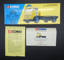 Corgi Classics Blue Circle Cement Foden 4 Wheel Rigid truck set  #12501   1:50