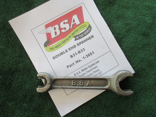Bsa combination spanner - bsa, part