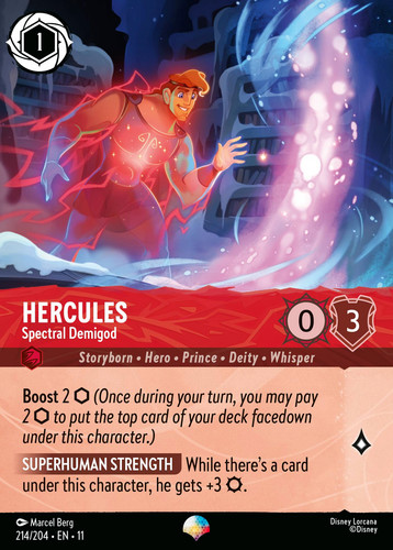 Disney lorcana hercules - disney,