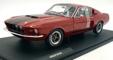Solido 1/18 Scale S1802909 - Shelby GT500 1967 Burgundy/Black Glossy