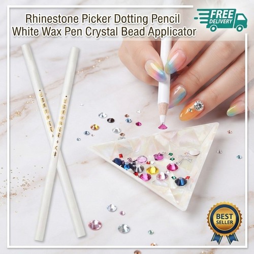 Rhinestone picker wax pencil - rhinestone,