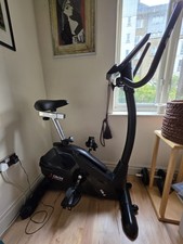 DKN AM-3i Exercise Bike, black, excellent condition, barely used, 12 programmes