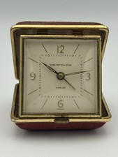 Vintage WESTCLOX Travel Alarm