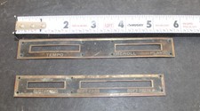 2 Antique Player Piano Brass