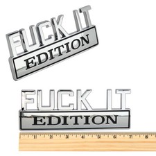 7in. F*CK IT EDITION Chrome
