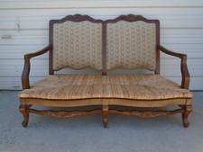French Settee Bench Loveseat