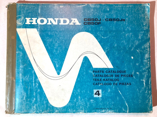 Spare parts list catalog - catalog, honda