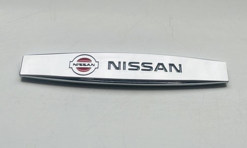 Nissan metal logo emblem - nissan,