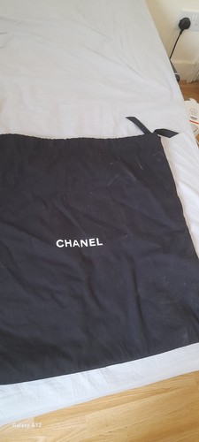 Authentic chanel black large - chanel,
