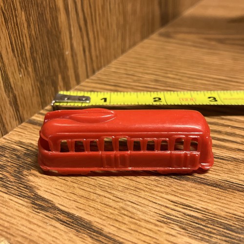 Vintage hard plastic - hard, red