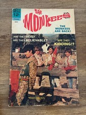 The Monkees # 10 VG Dell Silver Age Comic Book Photo Cover Dolenz Jones 9 J354