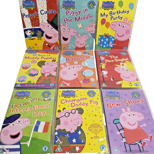 Peppa pig dvd - dvd, bundle