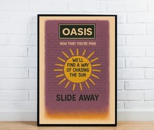 Oasis Graffiti Poster - Slide