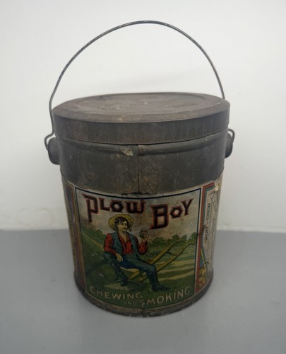 Antique advertising plow boy - advertising,