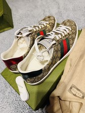 Genuine Gucci Ace Trainers In Size 12UK In Immaculate Condition. 
