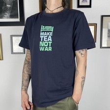 Y2K Plain Lazy Make Tea Not