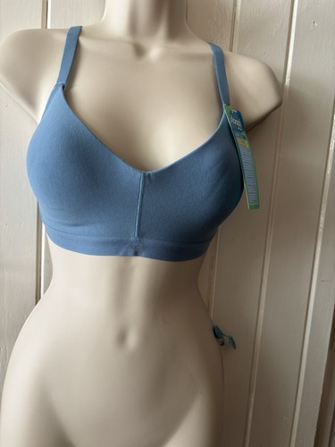 Sloggi ever ease blue bra - blue,